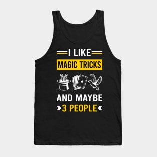 3 People Magic Tricks Magical Trick Magician Tank Top